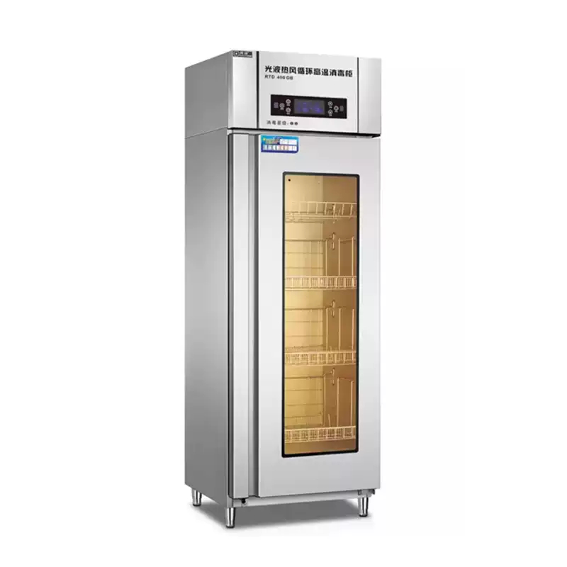 RTD700GB/400GB商用高温热风循环消毒柜双门光波杀菌烘干碗碟